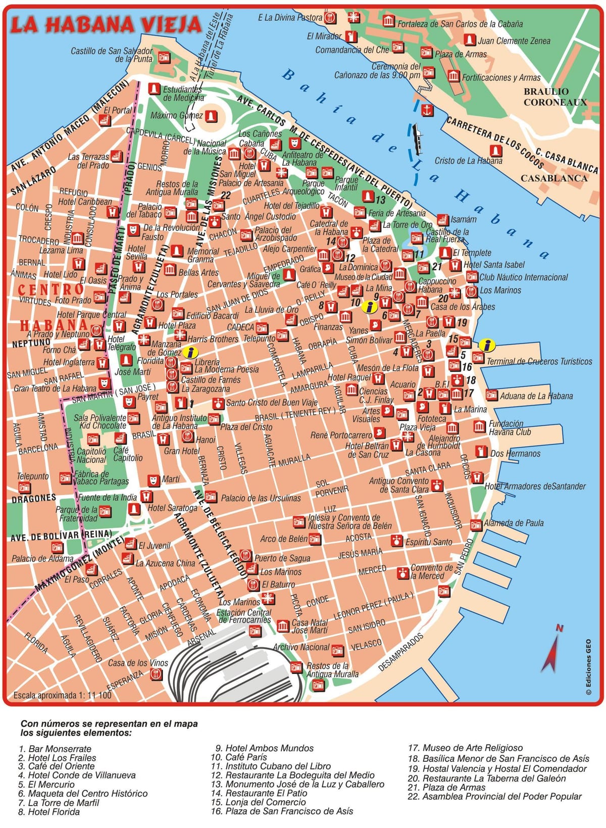 خريطة Habana vieja