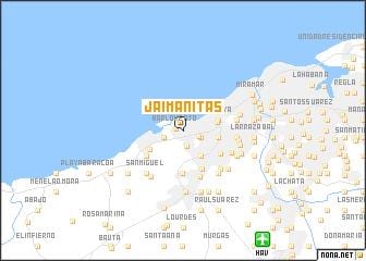 خريطة jaimanitas كوبا
